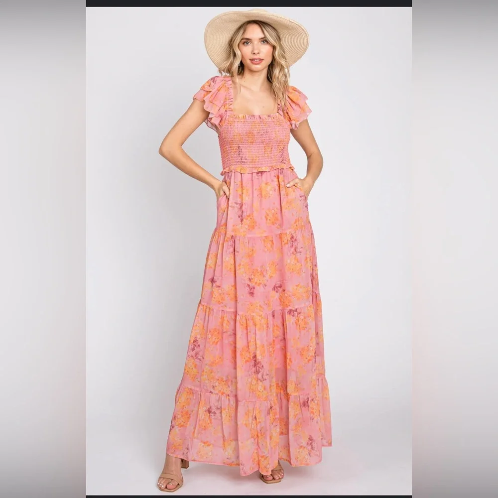 lush maxi dress Blooming Beauty Maxi In Lush Meadow